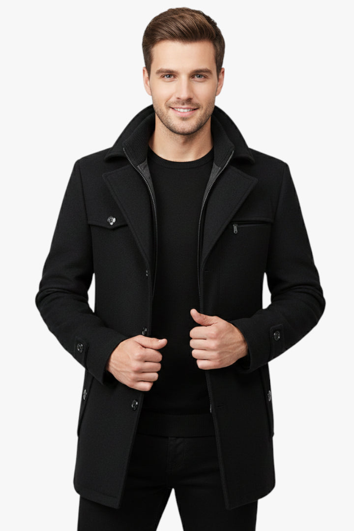 Herren Winter Mantel mit Wärme und Lang