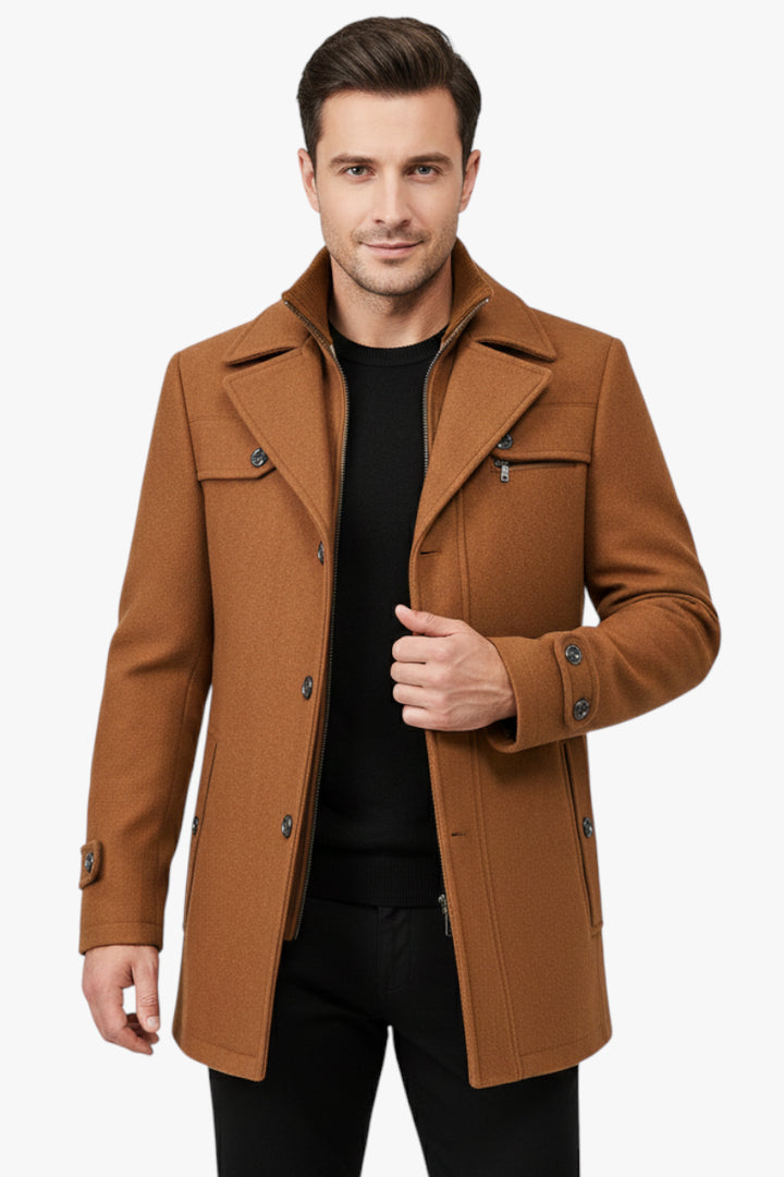 Herren Winter Mantel mit Wärme und Lang