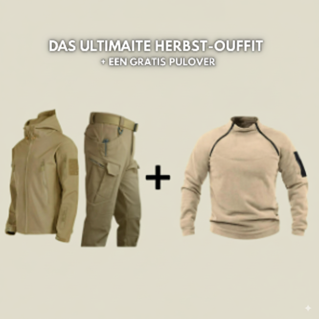 Wasserdichtes Outdoor-Set + Gratis Fleece-Jacke